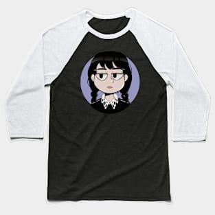 Goth Girl Baseball T-Shirt